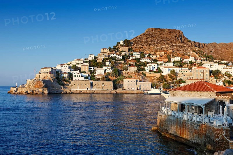 Hydra has surely the most picturesque harbor in Greece