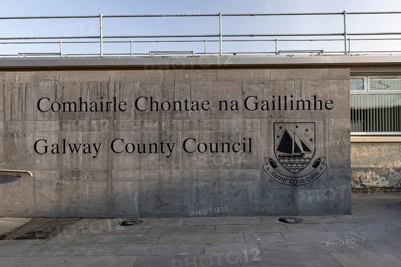 Engraving in Mauer, Galway County, Loughrea, Galway, Ireland, Europe