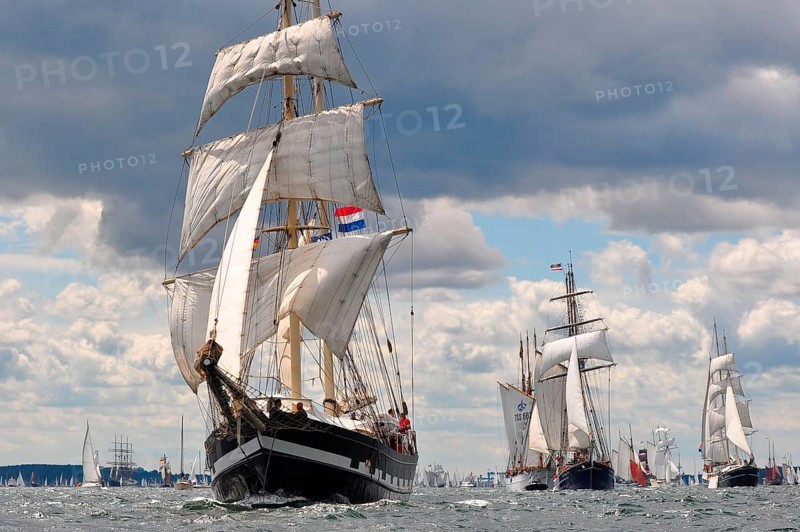 Baltic Sea, Windjammerparade, Kieler Förde, Kieler Woche, Kiel, Schleswig-Holstein, Germany, Europe