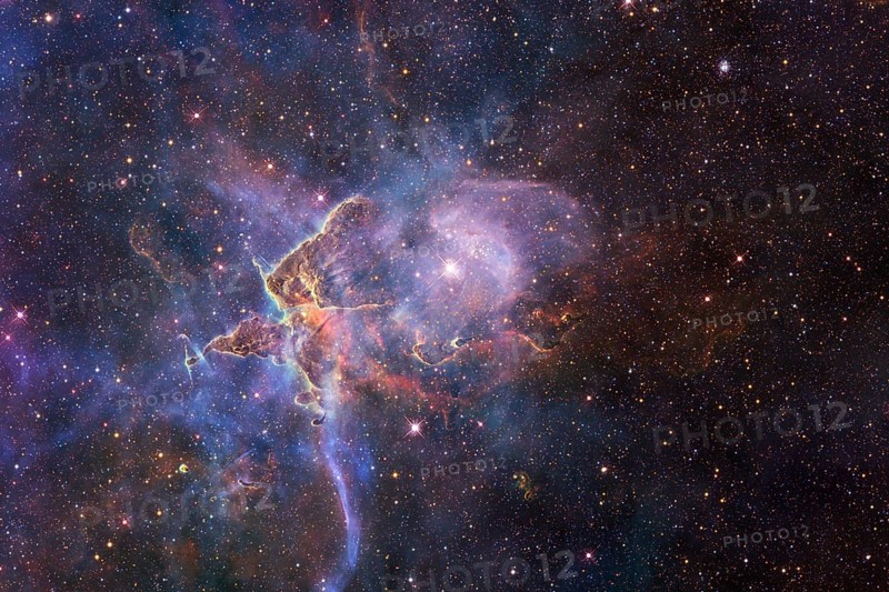 Starfield. Cosmos art. Elements of this image furnished by NASA