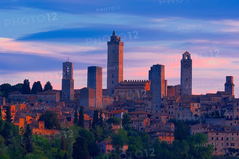 San Gimignano, UNESCO World Heritage Site, Province of Siena, Tuscany, Italy, Europe