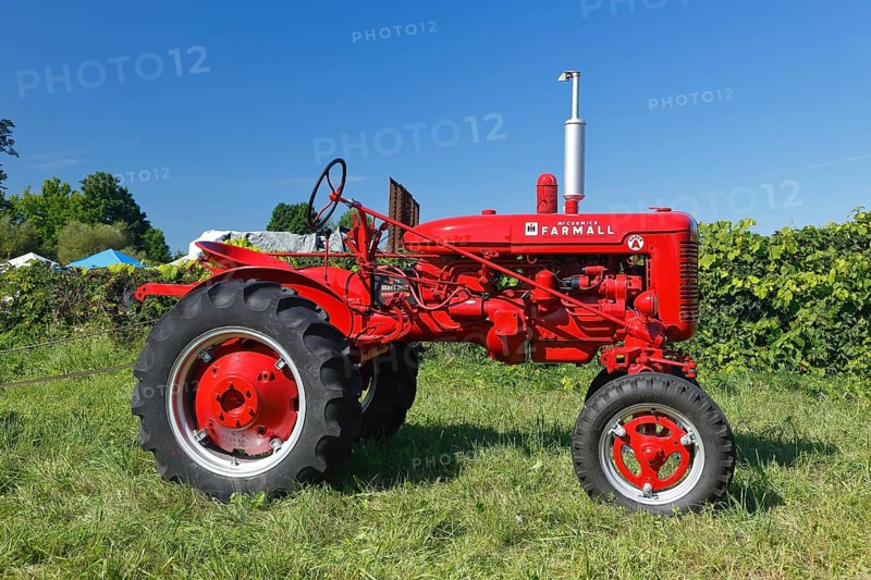 Vintage farm truck, farm event, Hinchinbrook, Province of Quebec, Canada, North America
