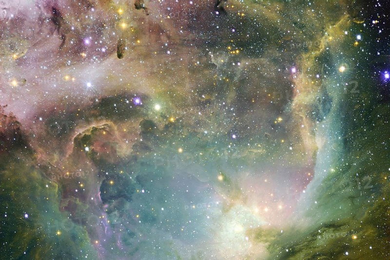 Outer space. Science fiction cosmos. Elements of this image furnished by NASA