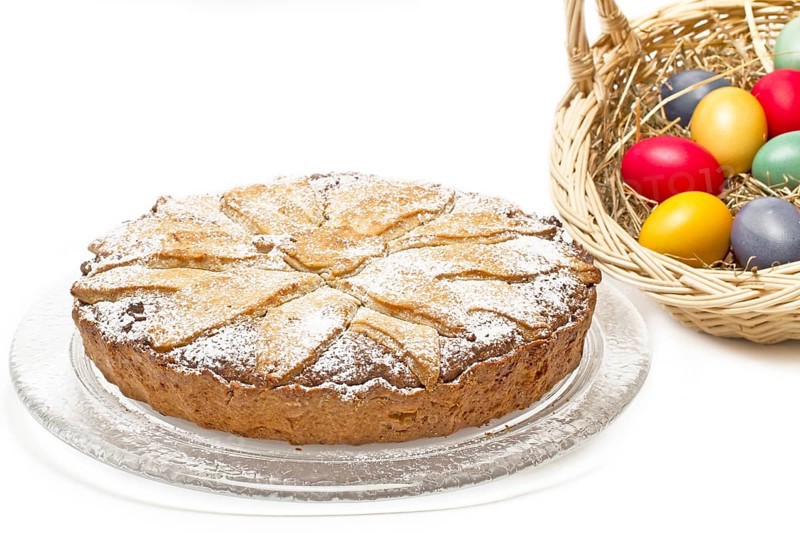 Carrot pie cake, home-baked