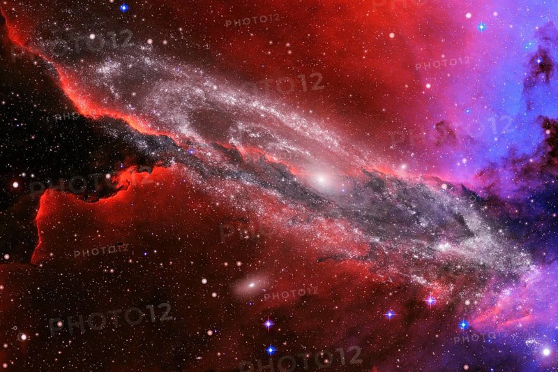 Awesome galaxy. Science fiction wallpaper. Elements of this image furnished by NASA