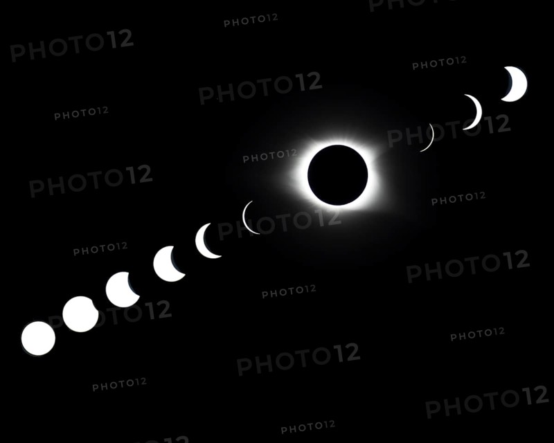 Solar Eclipse of the sun during the August 21, 2017 eclipse in the United States