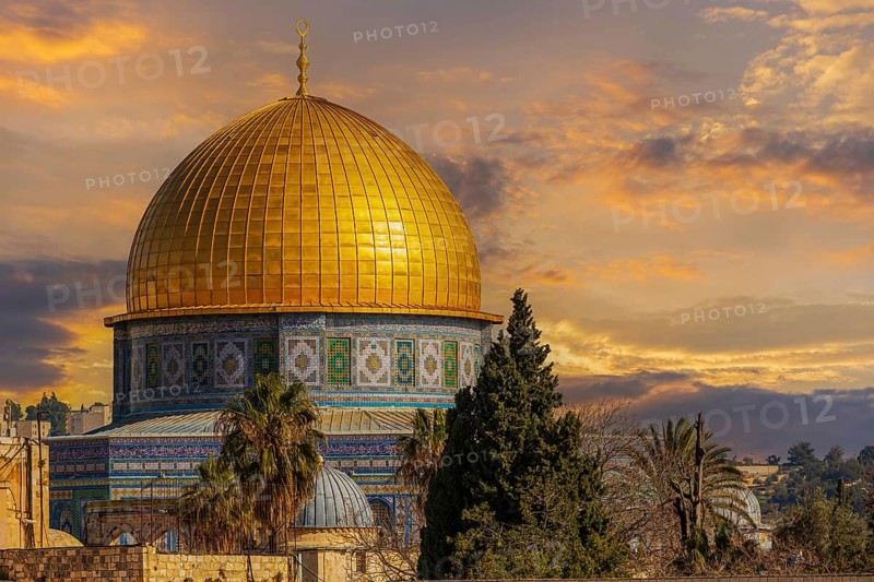 The Dome of the Rock on the Temple Mount