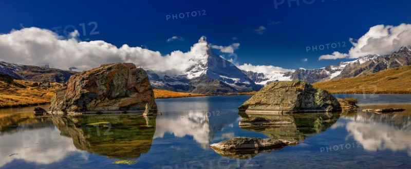 The Alpine region of Switzerland, Stellisee