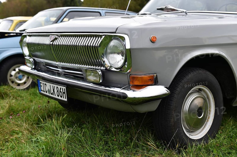 Volga GAZ-24 from Russia at a classic car meeting in Benneckenstein in the Harz Mountains, Germany, Europe