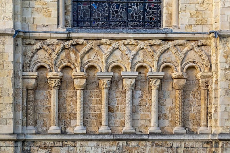 Detail, Cathedral, Canterbury, Kent, England, Great Britain