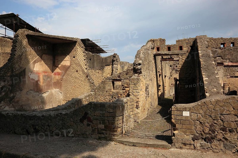 Ruined city of Herculaneum, Campania, Italy, Europe
