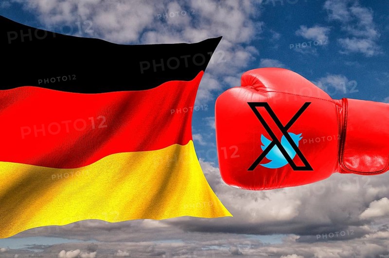 Symbolic image, Elon Musk, Network X, election interference, radicalism, attack on other states, Germany, Trump re-election, USA, politics, announcements, support, millions in donations, vendetta, wanted dictator, Republicans, US electoral system, global danger, lies, 2nd term, global burden, Ukrainian war, Europe