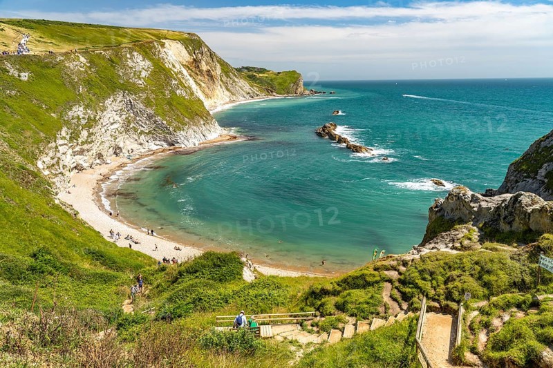 Man O'War Beach, UNESCO Jurassic Coast World Heritage Site, England, Great Britain