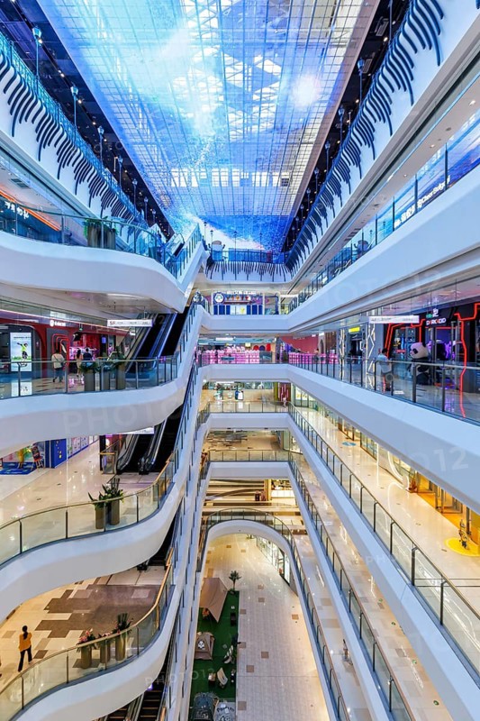 Shenzhen Longgang Wanda Plaza Shopping Mall Shopping centre in Shenzhen, China, Asia