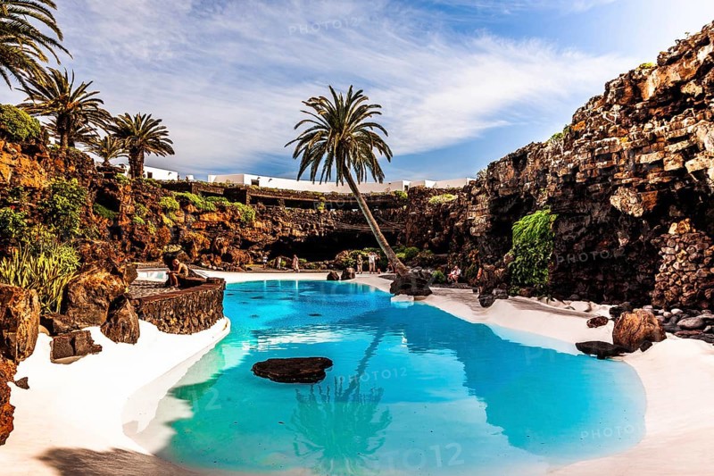 2016, Lanzarote, Jameos del Agua, lava tunnel, Cesar Manrique, ESP, Spain, Canary Islands, Canary Islands, Atlantic Ocean, Lanzarote, biosphere reserve, volcano, volcanism, volcanic island, island, grotto, recording date, Europe