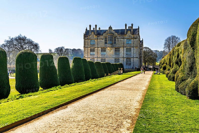 Montacute House and Garden, Montacute, Somerset, England, United Kingdom, Europe