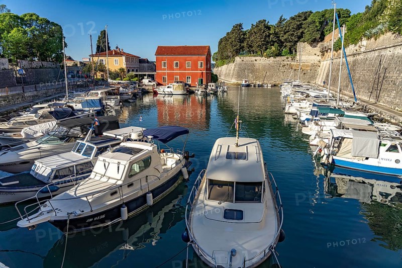 Fosa marina in Zadar, Croatia, Europe