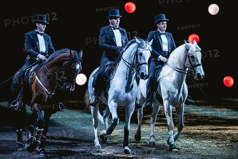 Cavalluna, horse show in the Uber Arena, Berlin, 11.01.2025