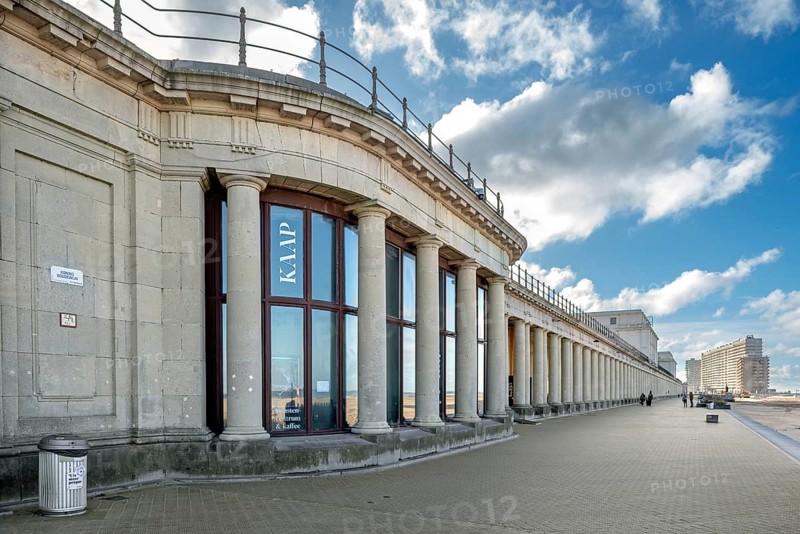 KAAP art centre, arts center at the Royal Galleries, Koninklijke Gaanderijen in seaside resort Ostend, Oostende, West Flanders, Belgium, Europe