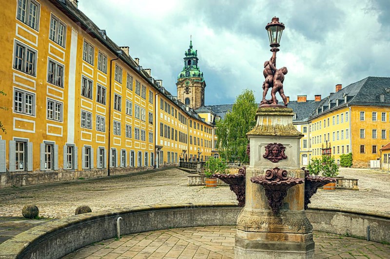 Thuringian State Museum Heidecksburg in Rudolstadt, Thuringia, Germany, Europe