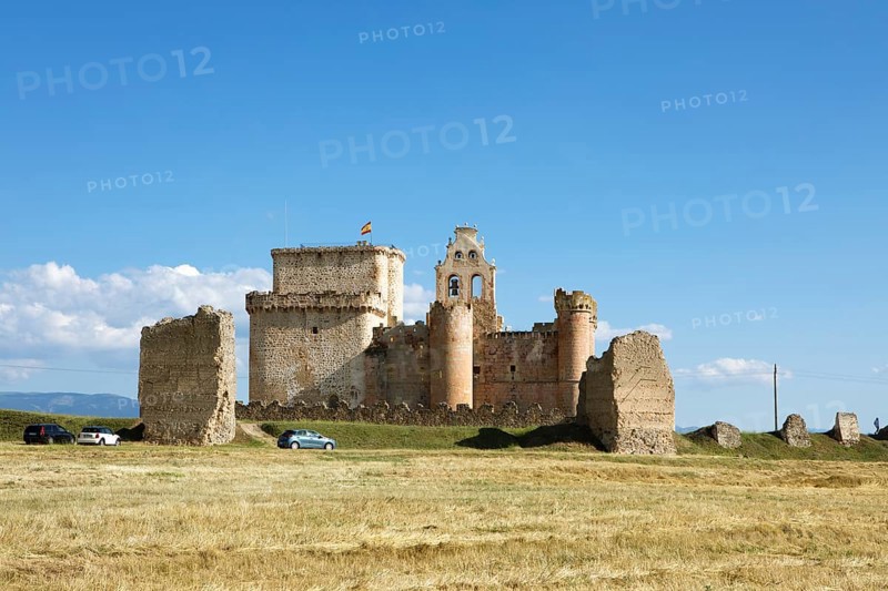 Castle of Turegano, Province of Segovia, Castile and Leon, Spain, Europe