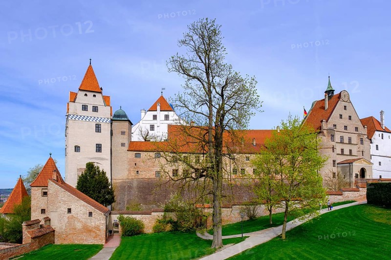 Trausnitz Castle, Landshut, Lower Bavaria, Bavaria, Germany, Europe