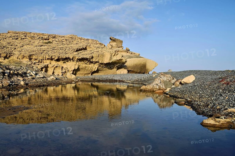 Sandstone coast, San Miguel de Tajao, Tenerife, Canary Islands, Spain, Europe
