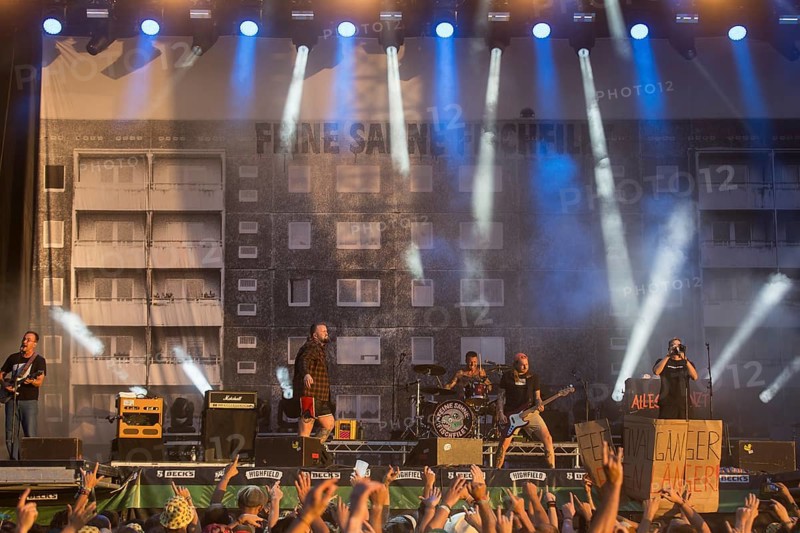 Feine Sahne Fischfilet at the Highfield Festival on Saturday, Störmthaler See, 17.08.2024