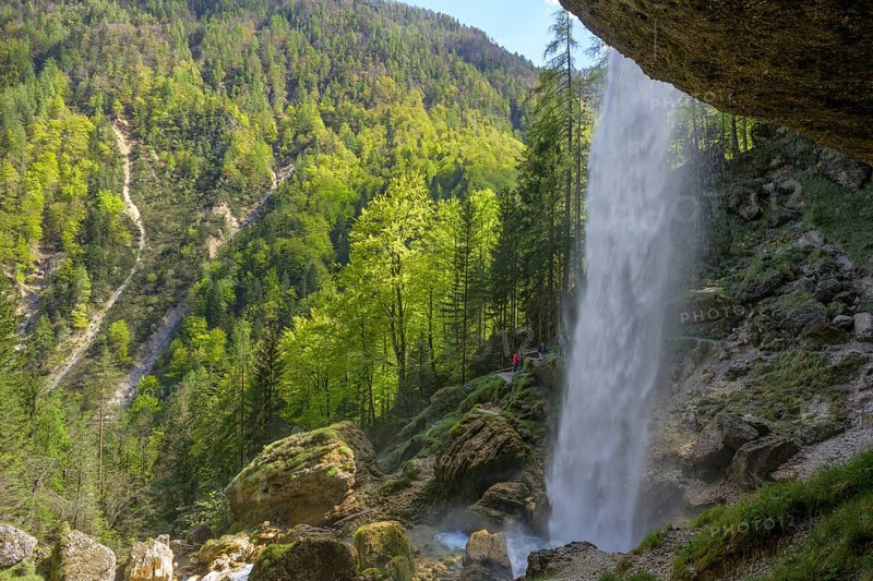 Pericnik Waterfall, Mojstrana, Kranjska Gora, Slovenia, Europe