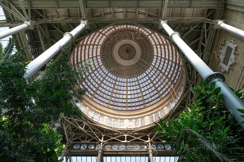 Dome, Ny Carlsberg Glyptotek or New Carlsberg Glyptothek, art museum for sculpture and painting, architects Vilhelm Dahlerup and Hack Kampmann, Copenhagen, Denmark, Europe