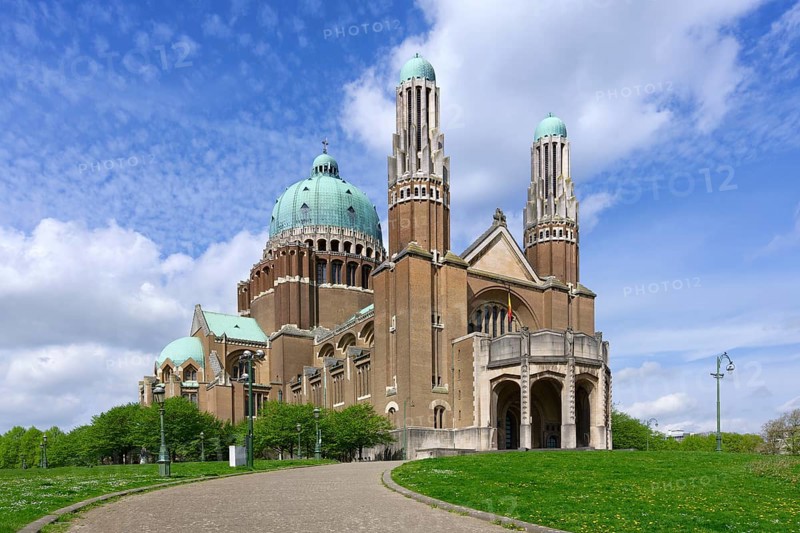 National Basilica of the Sacred Heart, Koekelberg, Brussels, Brabant, Belgium, Europe