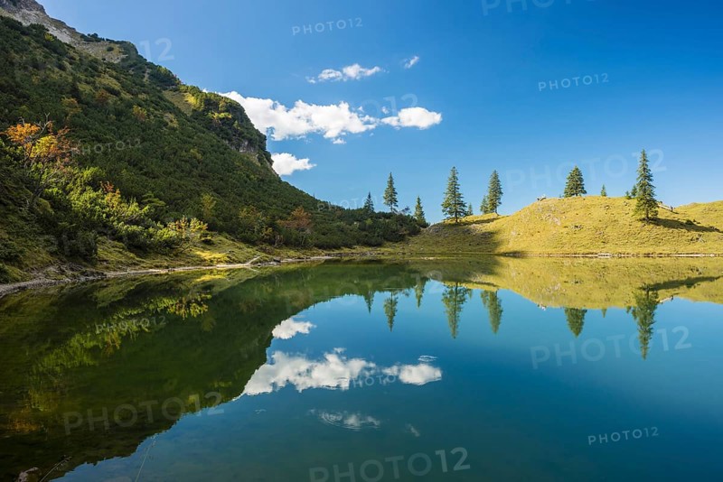 Unterer Gaisalpsee, Allgäu Alps, Allgaeu, Bavaria, Germany, Europe