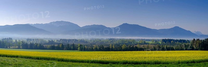 Benediktenwand, Alpine chain near Johannesrain, Penzberg, Upper Bavaria, Bavaria, Germany, Europe