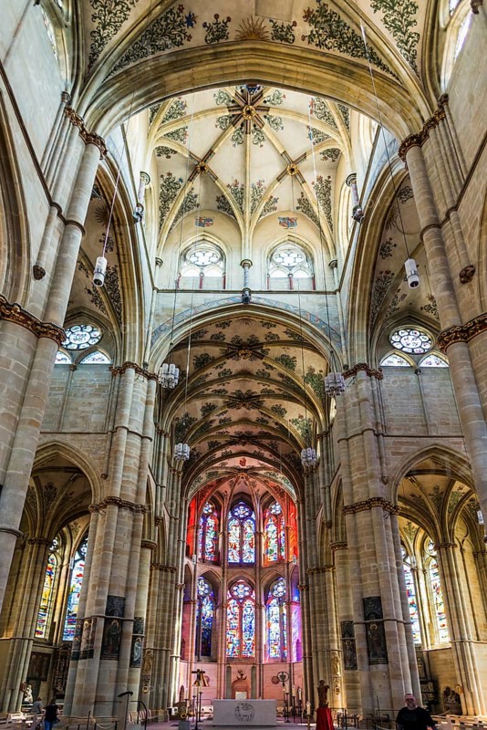 Interior view, Church of Our Lady, UNESCO World Heritage Site, Trier, Rhineland-Palatinate, Germany, Europe