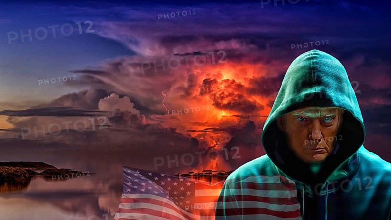 Symbolic image, Donald Trump, re-election, USA, politics, announcements, vendetta, wanted dictator, Republicans, US electoral system, global danger, lies, 2nd term, global burden, Ukraine war, Germany rejection, critical of Europe, North America