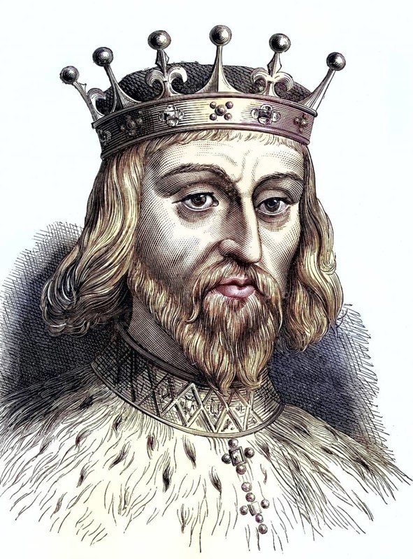 Henry II (1138-89) was King of England from 1154. First Plantagenet king of England. Wood engraving, Historical, digitally restored reproduction from a 19th century original, Record date not stated