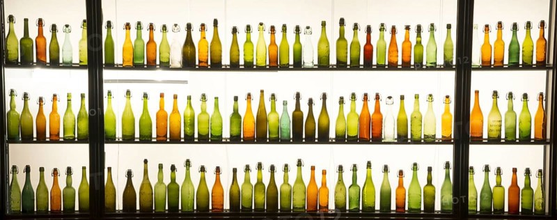 Many beer bottles, Germany, Europe