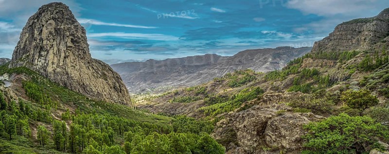 Landscape La Gomera Canary Islands