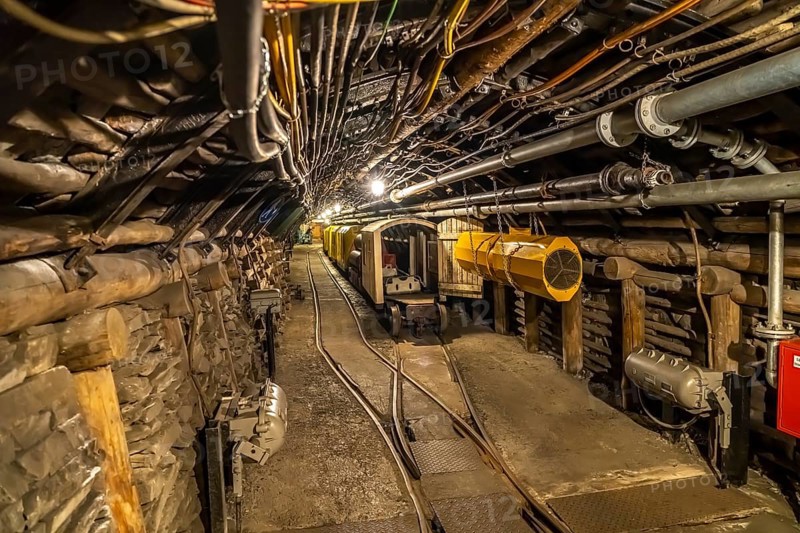 Visitor mine, German Mining Museum Bochum, North Rhine-Westphalia, Germany, Europe