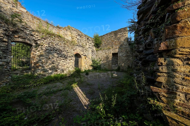 Wetter an der Ruhr, North Rhine-Westphalia, Germany - Wetter Castle in the historic old town of Wetter an der Ruhr