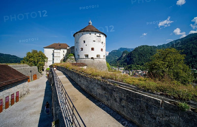 Wallachenbastion, medieval fortress Kufstein with the museum, Kufstein, Tyrol, Austria, Europe