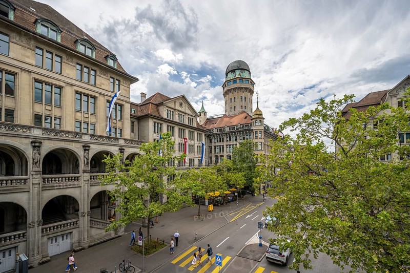 Tower of the Urania Observatory, Zurich, Switzerland, Europe