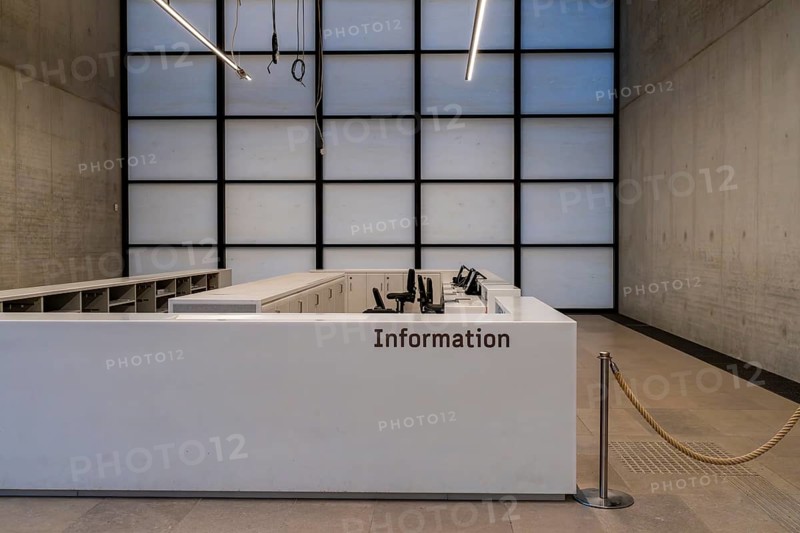 Interior view, James Simon Gallery with access to the Neues Museum, Berlin, Germany, Europe