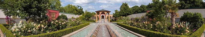 Panorama Oriental Garden Gardens of the World Marzahn Berlin Germany
