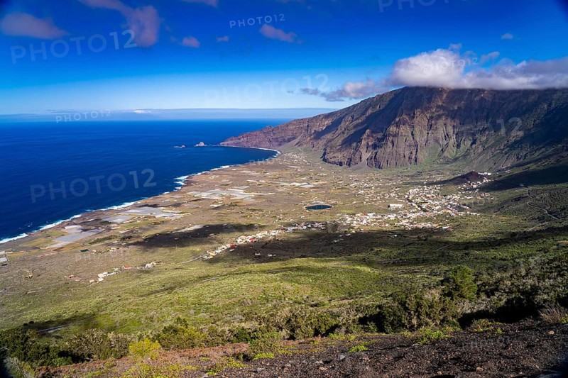 Valley of El Golfo, La Frontera, El Hierro, Canary Islands, Spain, Europe