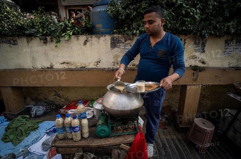 A street vendor sells Ghota, a cannabis-based drink, on the occasion of Maha Shivaratri, on the occasion of Maha Shivaratri, on February 26, 2025 in Guwahati, India, Asia