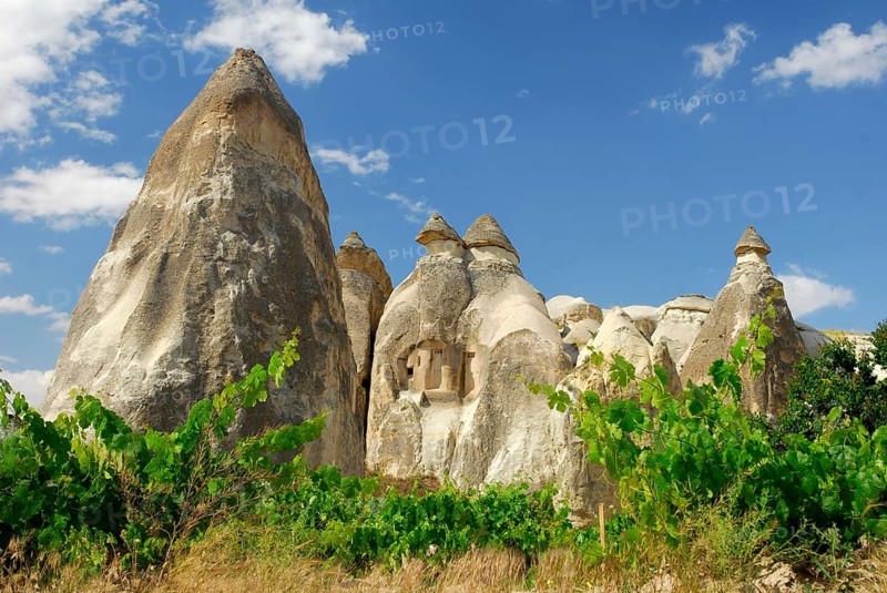 Tuff rock, Love Valley, Göreme, Cappadocia, Turkey, Asia