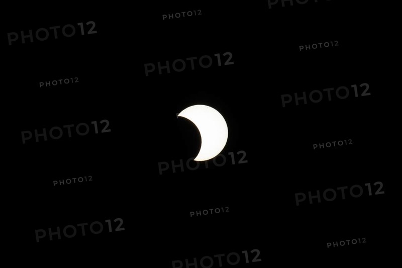 Partial solar eclipse on 2 October 2024 in Buenos Aires, Argentina, South America