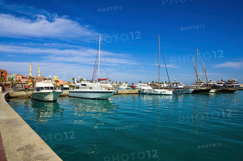 Hurghada Marina, Hurghada, Red Sea, Egypt, Africa