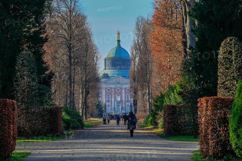New Palace, Unesco World Heritage Park Sanssouci, Potsdam, Brandenburg, Germany, Europe
